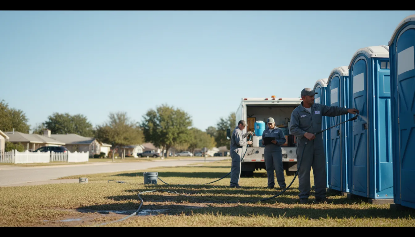 Long-Term Portable Toilet Rental in Kenner, LA near me
